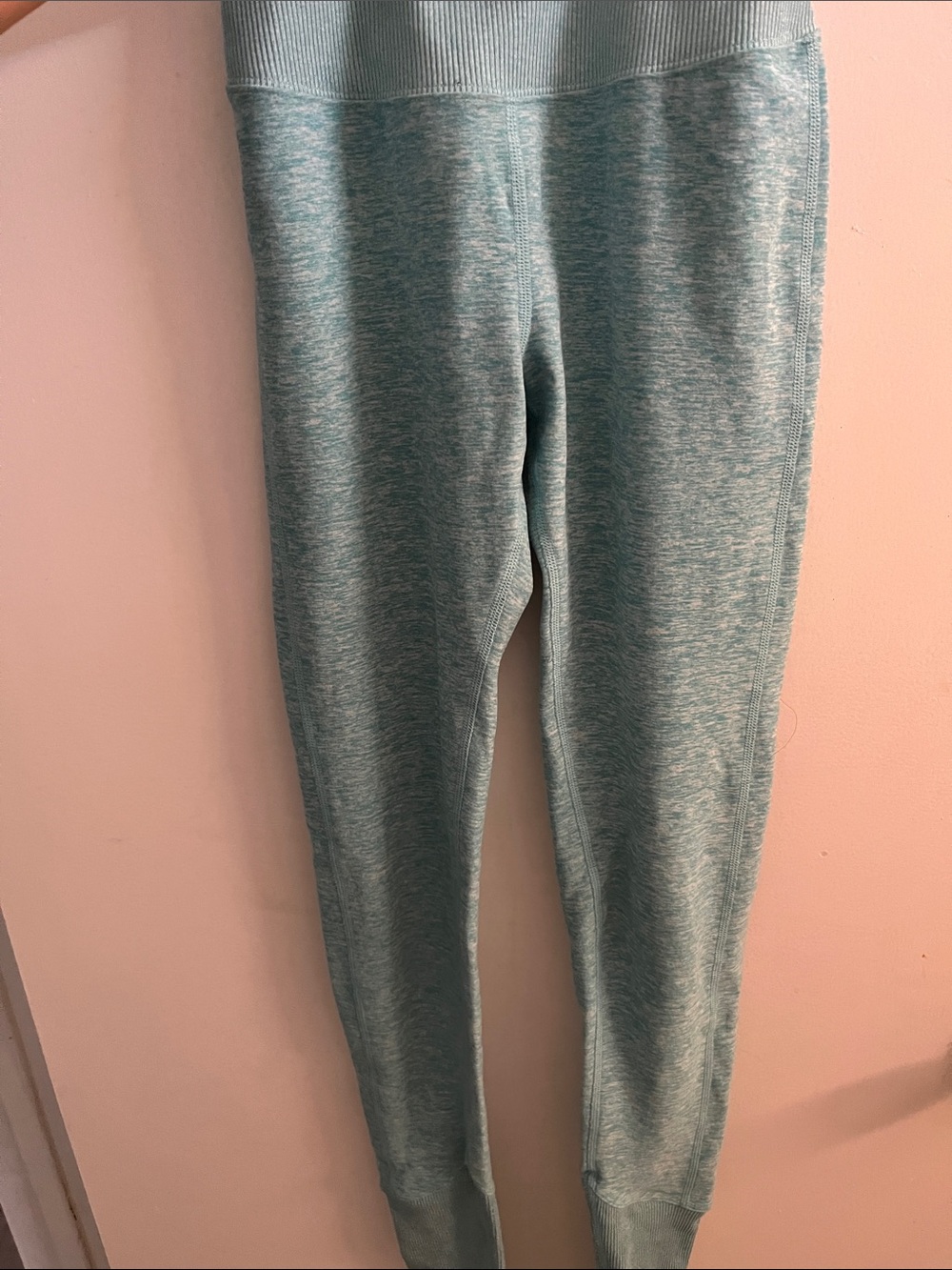 Alo xxs Heather Teal Leggings